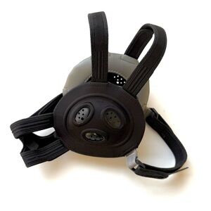 ASICS Unisex Unrestrained Wrestling Ear Guard Black One Size & Adjustable